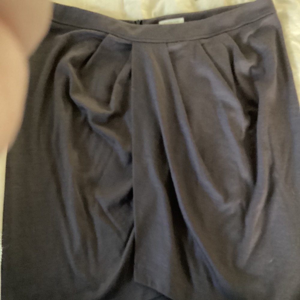 Garnet Hill brown tulip skirt, size 18, NWOT